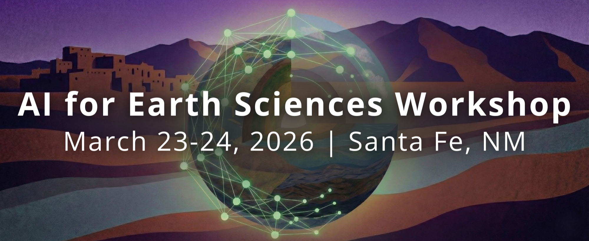 AI for Earth Sciences Workshop Banner