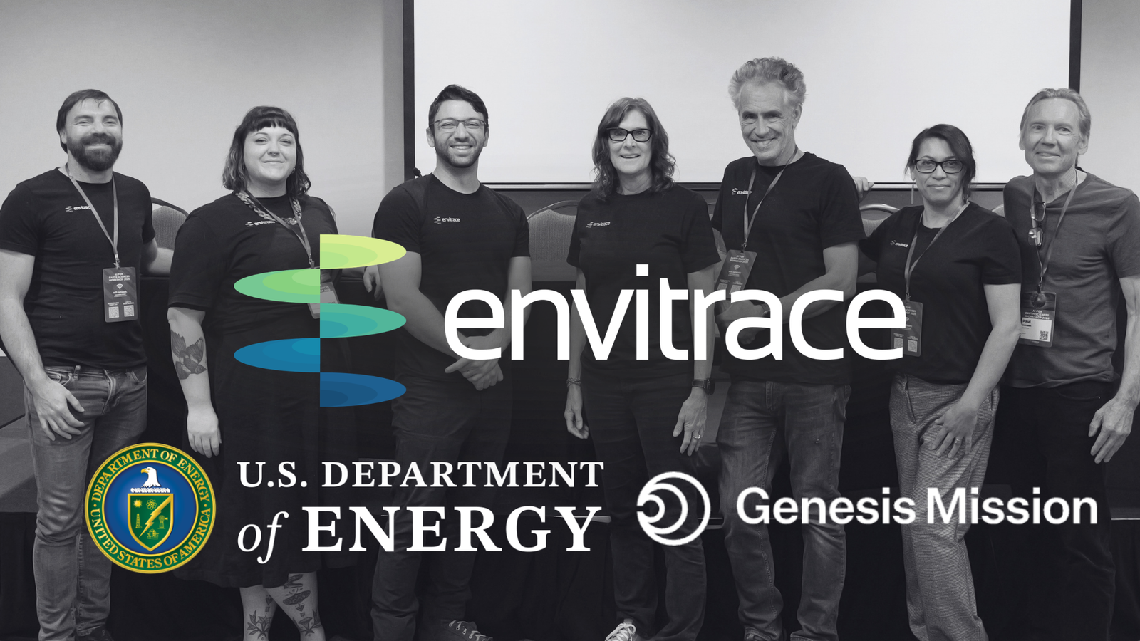 EnviTrace team supporting Project RAIN and the DOE Genesis Mission